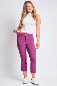 Women's Hyperstretch Cropped Kick Flare Leg Pants