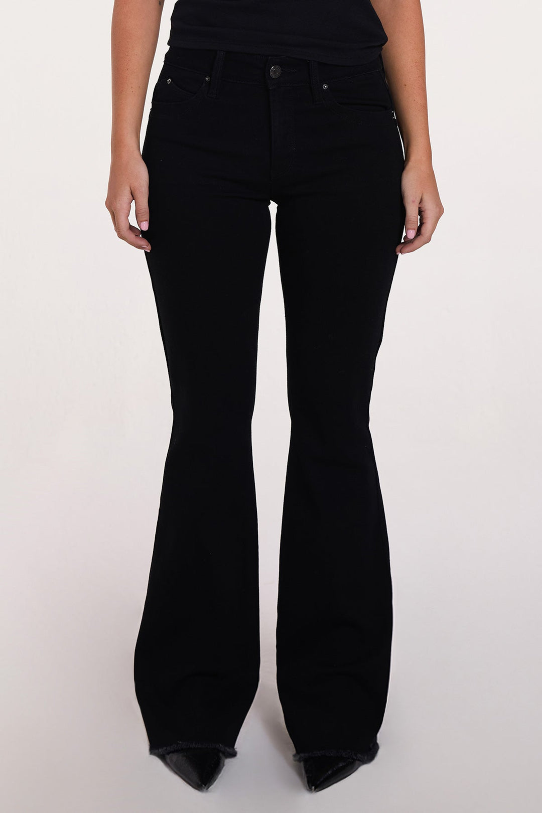 Women's Luxe High Rise WannaBettaButt Flare Jeans