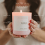 Happy Birthday Soy Candle - Pink Matte Jar - 15 oz