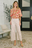 Petal Perfect Off the Shoulder Blouse
