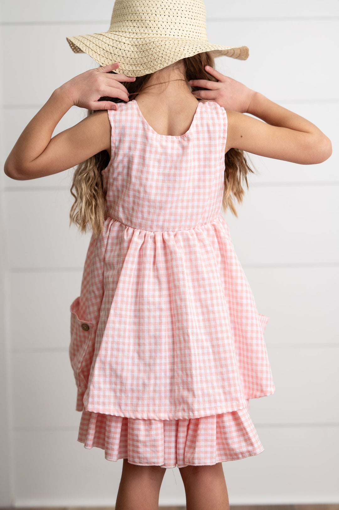 Pink Gingham Dress