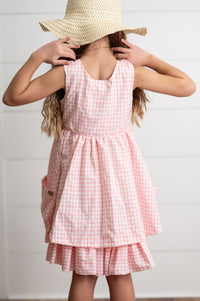 Pink Gingham Dress