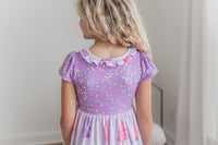 Purple Tree Lounge Gown