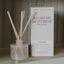 Spa Day White Translucent Tinted Glass Jar Reed Diffuser