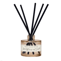 Wildflowers and Salt Tinted Glass Jar Reed Diffuser