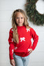 Red Bow Sweater