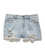 KELLIE CUTOFF DENIM SHORT -  2" INSEAM