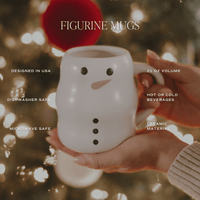 Snowman 21oz. Figurine Coffee Mug
