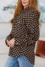 Safe Secrets Checkered Shacket