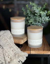 6oz Frosted Candle