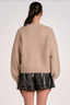 The Cozy Tie Cardigan: Macchiato