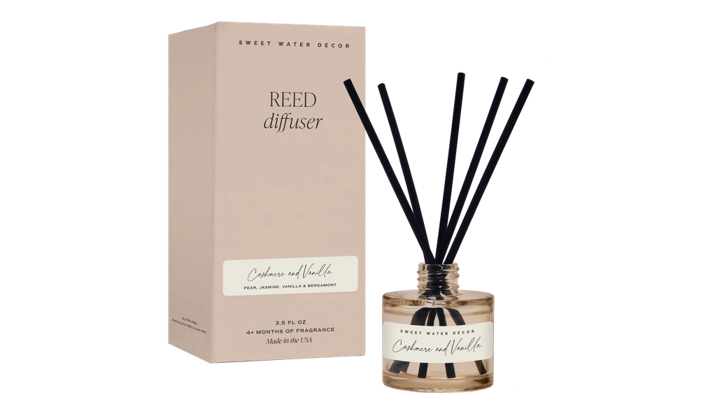 Tinted Glass Jar Reed Diffuser