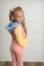 Color Block Hooded Set
