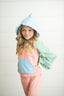 Color Block Hooded Set