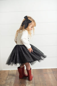 Snowman Sparkle Tulle Dress