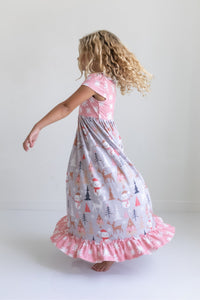 Snowman Lounge Play Gown