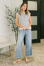 So Good It Hurts Cap Sleeve Button Down