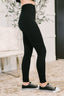 Sweet Steppin' High Waist Leggings in Black