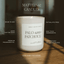 Favorite Sweater Soy Candle - Tan Matte Jar - 15 oz (Cashmere and Vanilla)