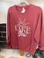 Lake Girl Crew: Maroon