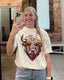 Badland Sunset Bison Brown: Ivory