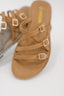 Trusty Strappy Sandals in Light Tan