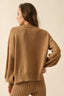 Promise the Label Textured Knit Buttoned Cardigan
