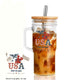 America's 250th 24oz Glass Tumbler With Handle
