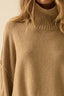 Promise the Label Textured Mock-Neck Sweater