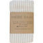 Taupe Stripe Ribbed Bamboo Stretch Swaddle