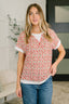 Vivid Memories Relaxed Top in Tomato Red