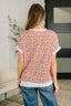Vivid Memories Relaxed Top in Tomato Red