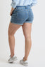 Women's Premium Stretch Fold-Over Cuff Shorts