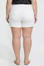 Women's Plus Premium Stretch Fold-Over Cuff Shorts