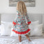 Christmas Cat Lounge Play Gown
