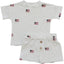 Flag Button Short Set