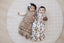 Brown Floral Sleep Sack