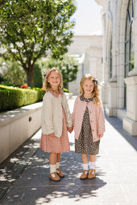 Oatmeal Knit Button Down Cardigan