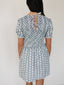 Adult Block Print Floral Dress