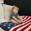 American Flag Plush Blanket