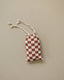 Rust Checkered Ribbed Bamboo Multi-Use Cover