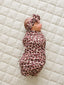 Antique Floral Ribbed Bamboo Stretch Swaddle