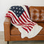 American Flag Plush Blanket