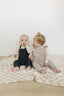Charcoal Knit Pocket Overalls