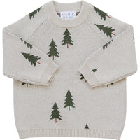Pine Tree Knit Sweater