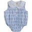 Blue Meadow Bubble Romper