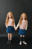 Dark Wash Denim Skirt