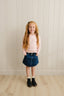 Dark Wash Denim Skirt