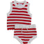 Red Stripe Bloomer Tank Set