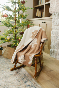 Gingerbread Plush Blanket